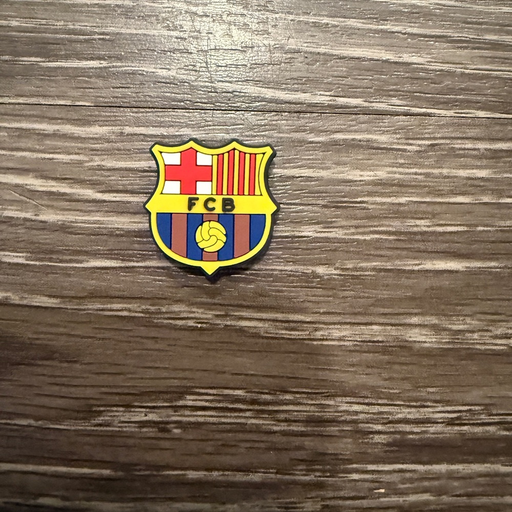 Fc Barcelona Futbol soccer croc charm